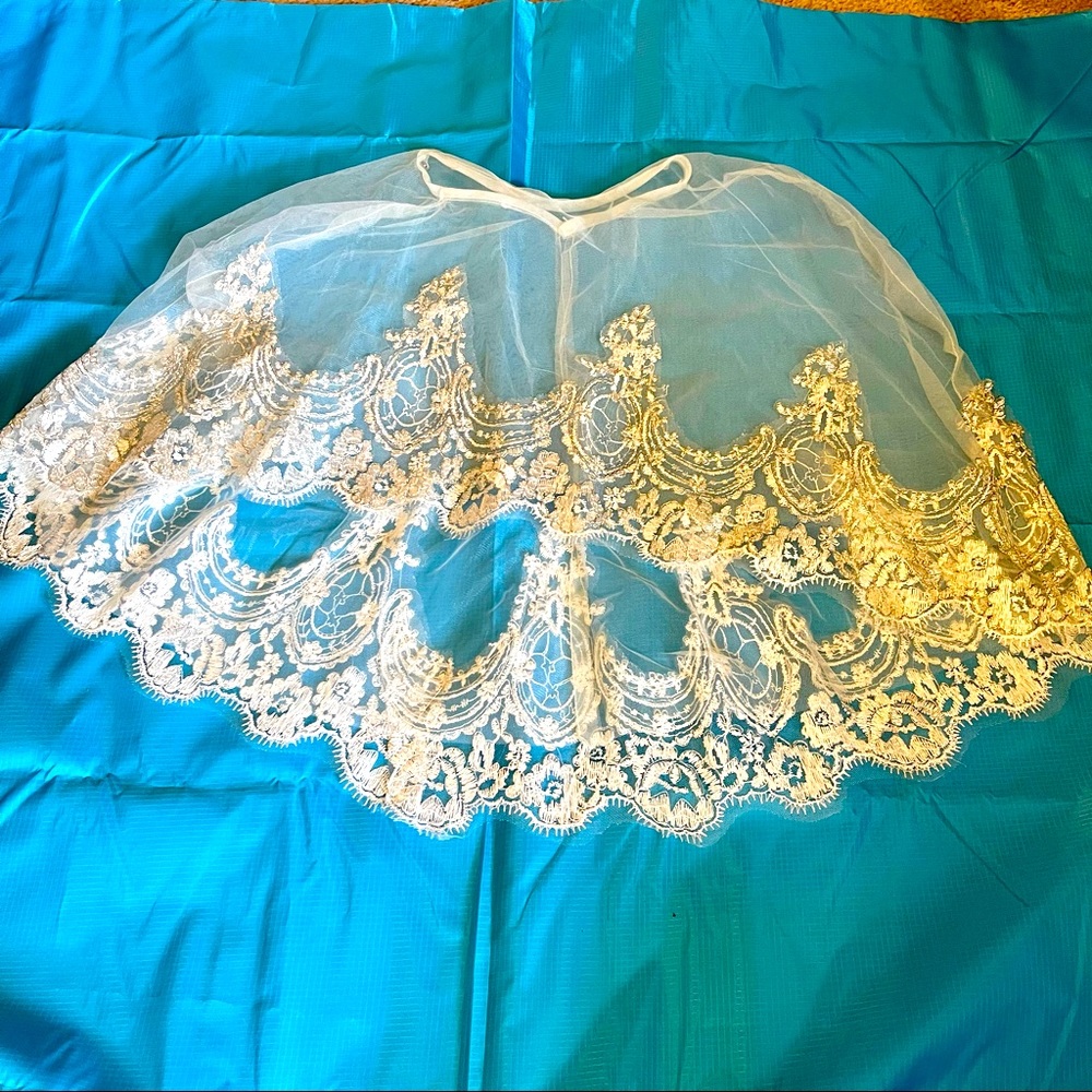 Elegant Women’s Tulle Wedding  Shawl/Wrap